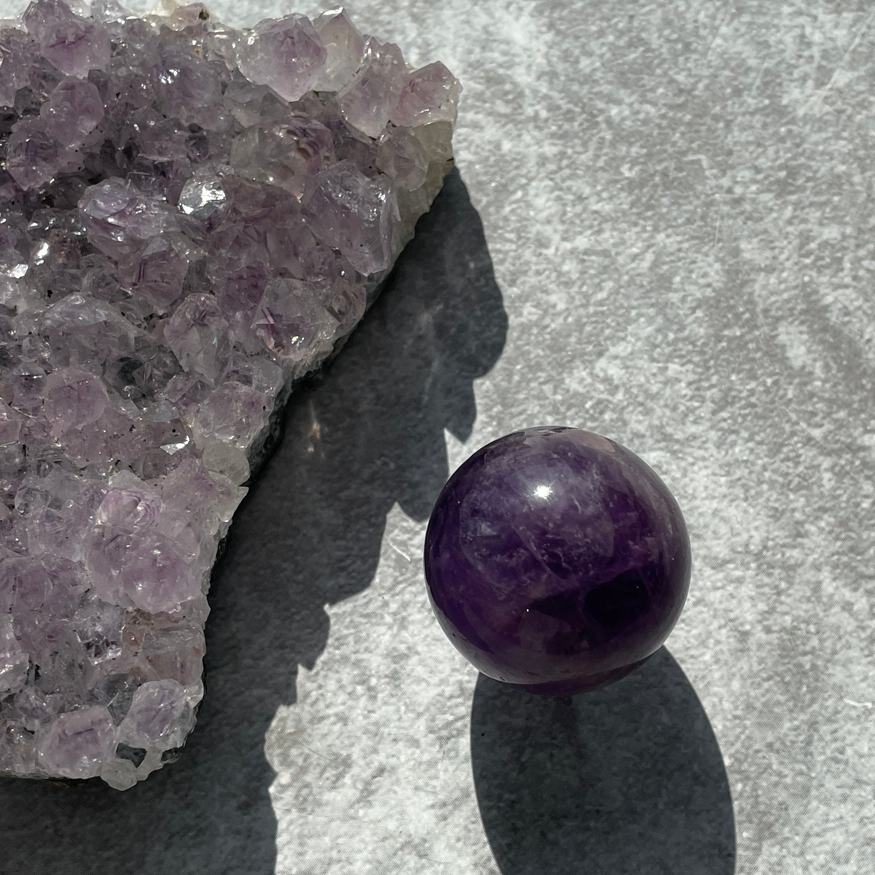 Amethyst Mini Sphere - 2.5cm Amethyst Mini Sphere - 2.5cm